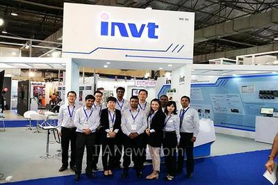 英威騰亮相印度國際自動化展覽會 展現行業領先實力